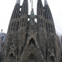 Barcelona - Sagrada Familia - Fasáda narodenia (ani za nič nešlo vopchať cele do záberu)